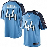 Nike Men & Women & Youth Titans #44 Battle Light Blue Team Color Game Jersey,baseball caps,new era cap wholesale,wholesale hats